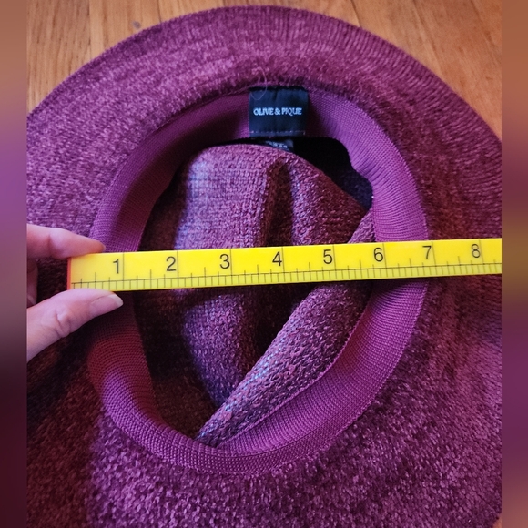 OLIVE & PIQUE Packable Colette Fedora Hat display picture 2